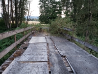 Photo of abandoned bridge