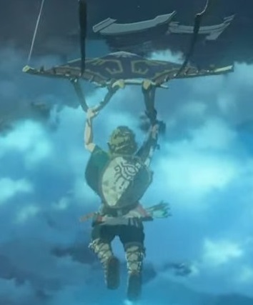Link using a glider
