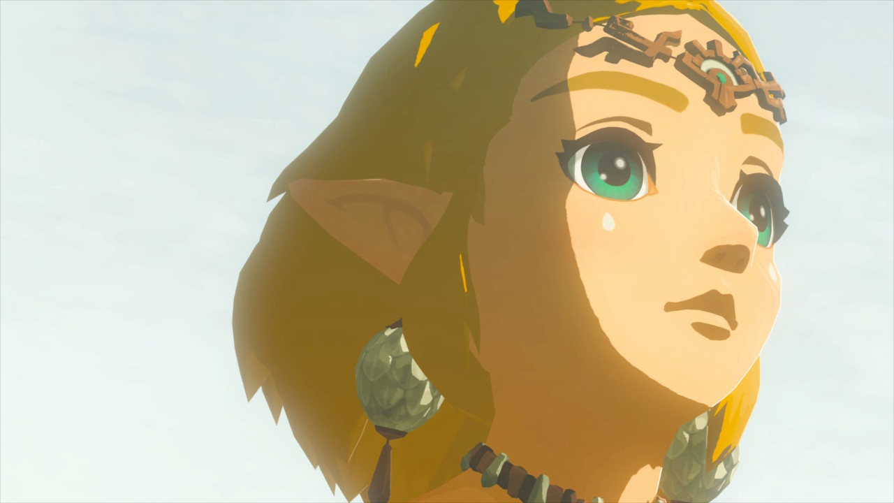 Zelda, in awe